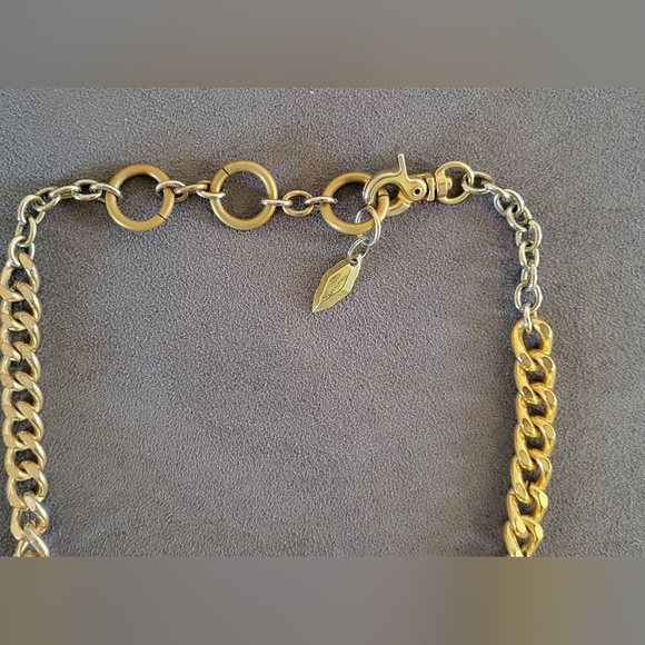 Soo Ihn Kim Gold Tone Statement Necklace - Picture 3 of 7